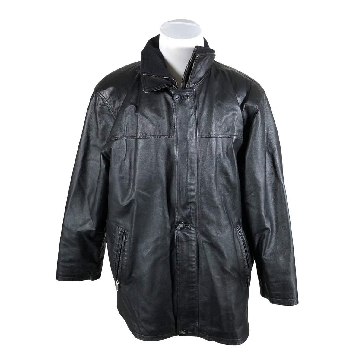 Unisex Santarelli - Nahktagi, suurus XXL - Must (1)