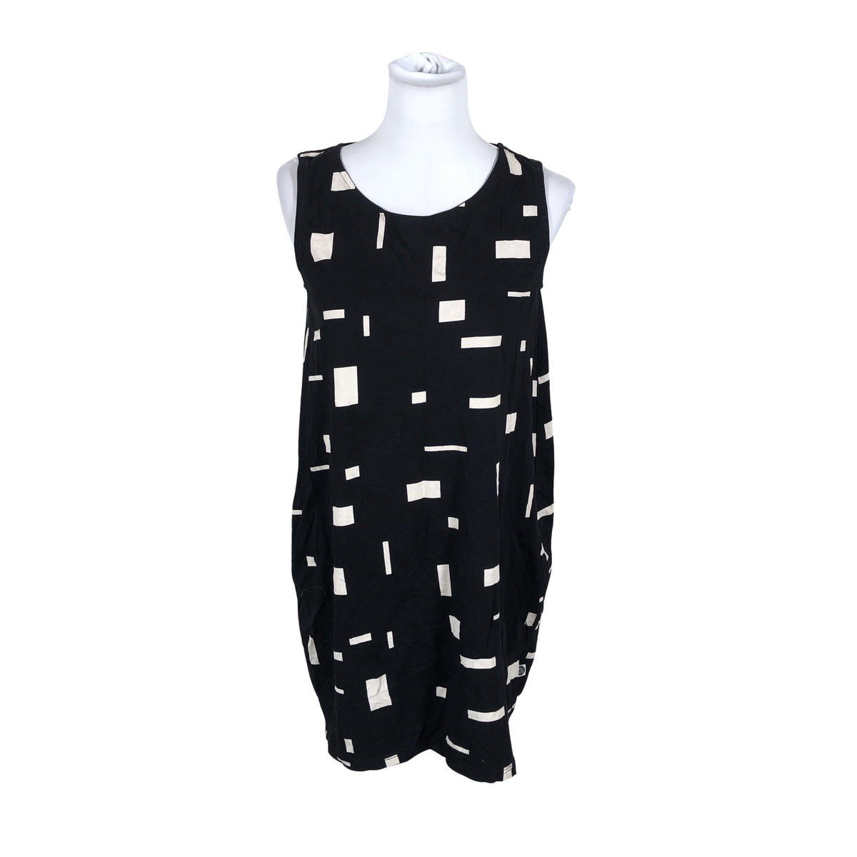 Unisex Mainio - Trikotaažist kleit, suurus 36 - Must (1)
