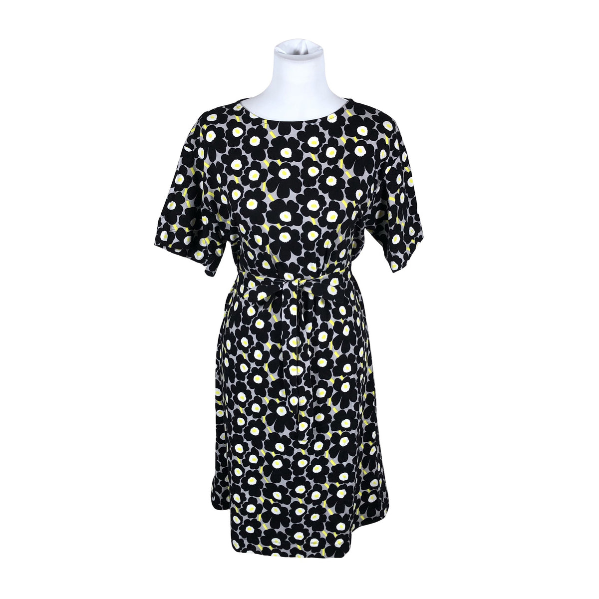 Unisex Marimekko - Trikotaažist kleit, suurus 36 - Must (1)