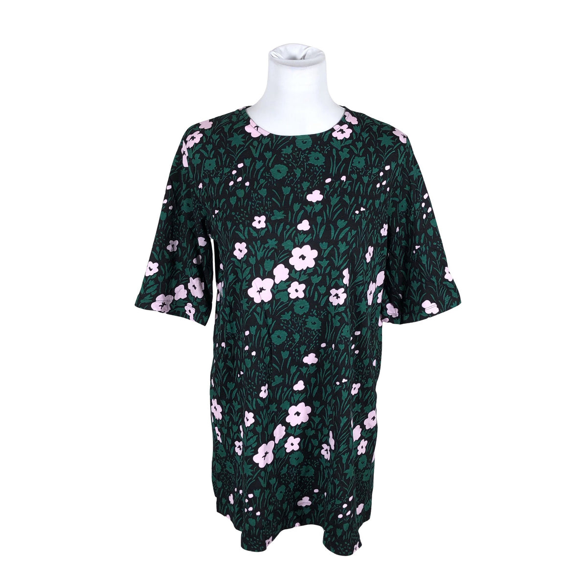 Unisex Marimekko - Trikotaažist tuunika, suurus 36 - Roheline (1)