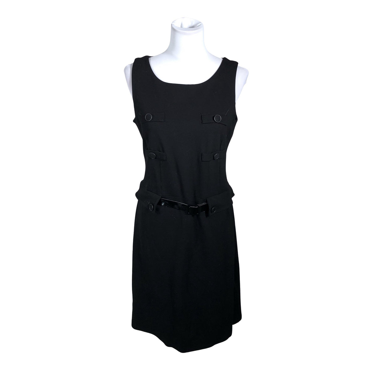 Unisex Cortefiel - Trikotaažist kleit, suurus 40 - Must (1)