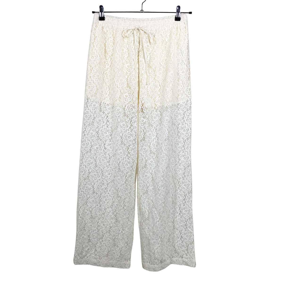 Unisex Grace & Mila - Mittevenivad püksid, suurus 38 - Looduslik valge (1)