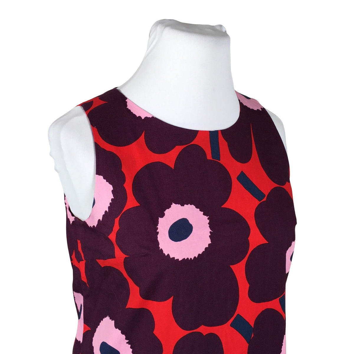 Unisex Marimekko - Mitteveniv kleit, suurus 42 - Punane (3)