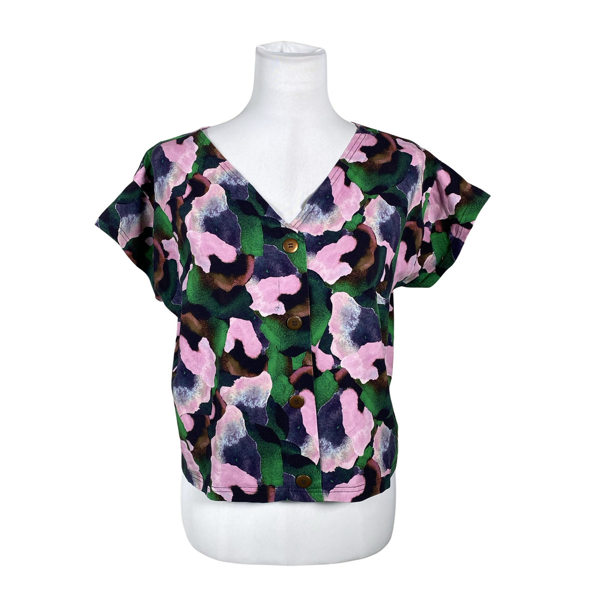 Unisex Aarrelabel - T-särk, suurus 40 - Sinine (1)