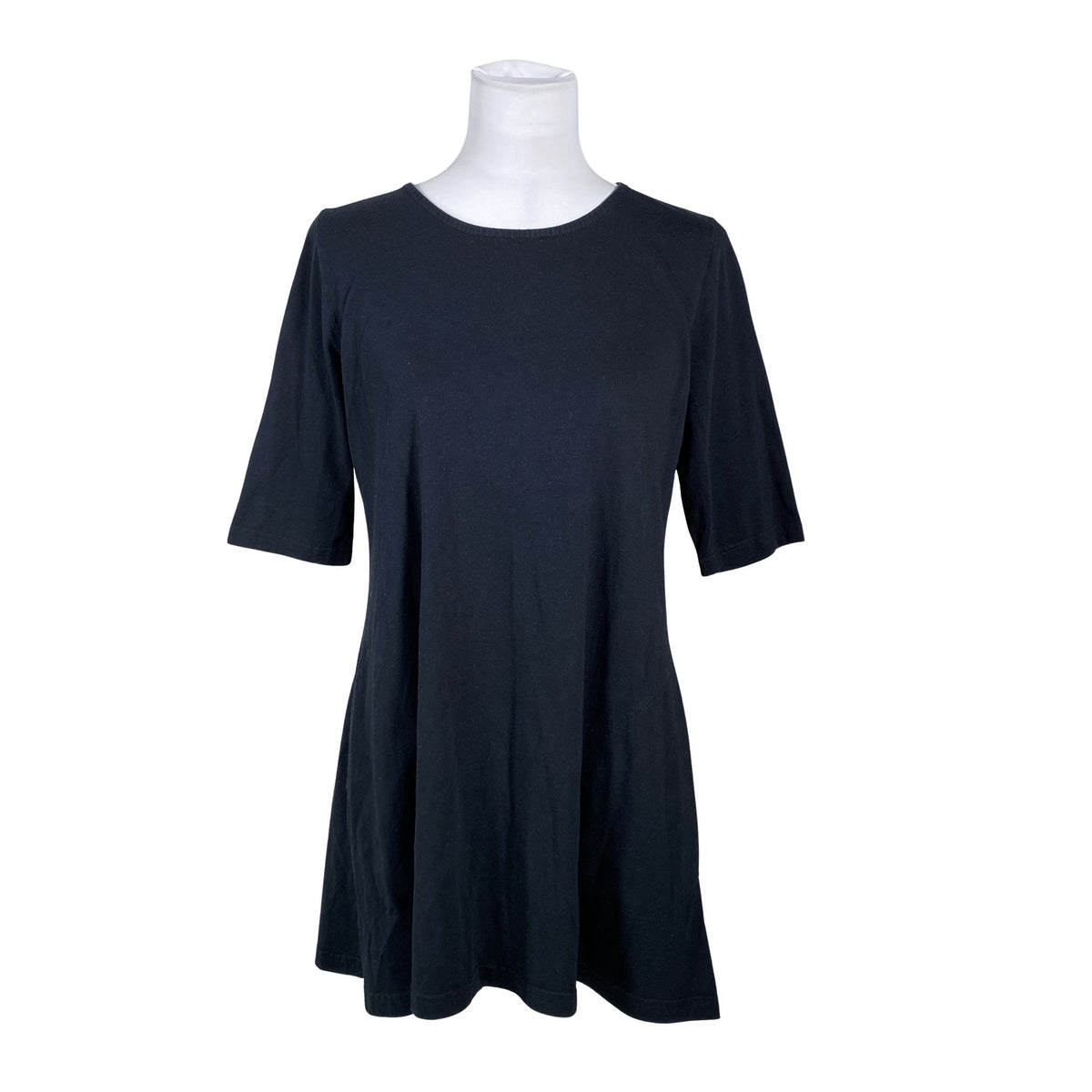 Unisex Ristomatti Ratia - Trikotaažist tuunika, suurus 38 - Must (1)