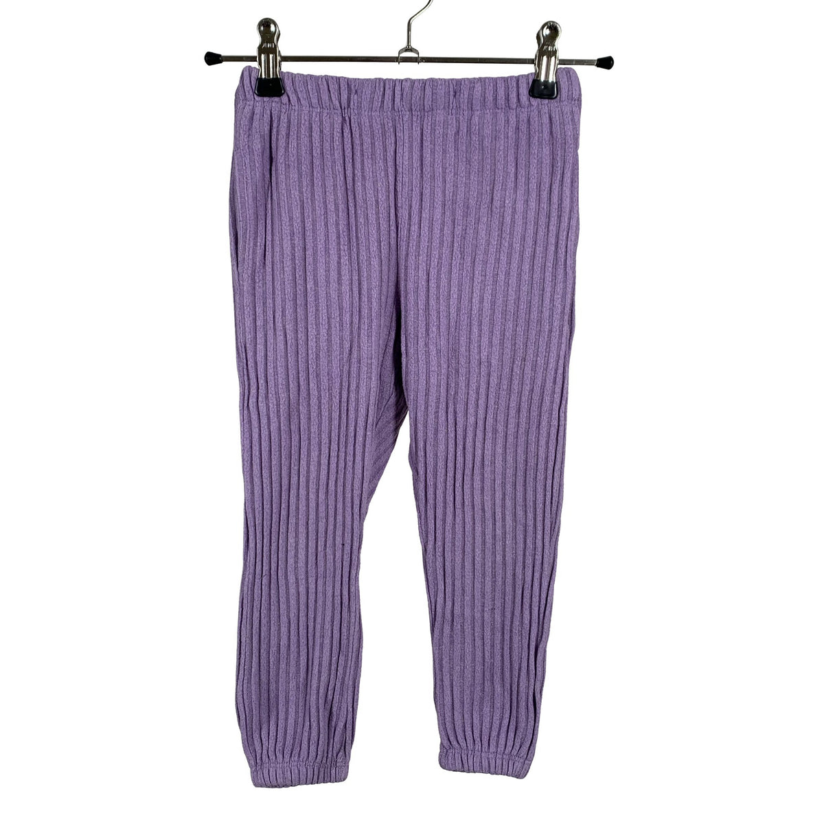 Unisex Lindex - Trikotaažist püksid, suurus 86 - 92 - Lilla (1)