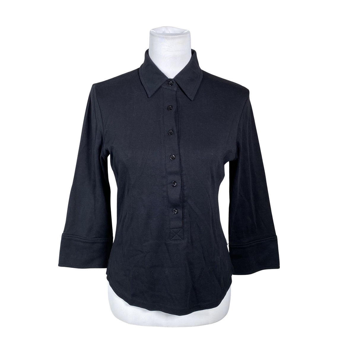 Unisex Finn Flare - Trikotaažist pluus, suurus 38 - Must (1)