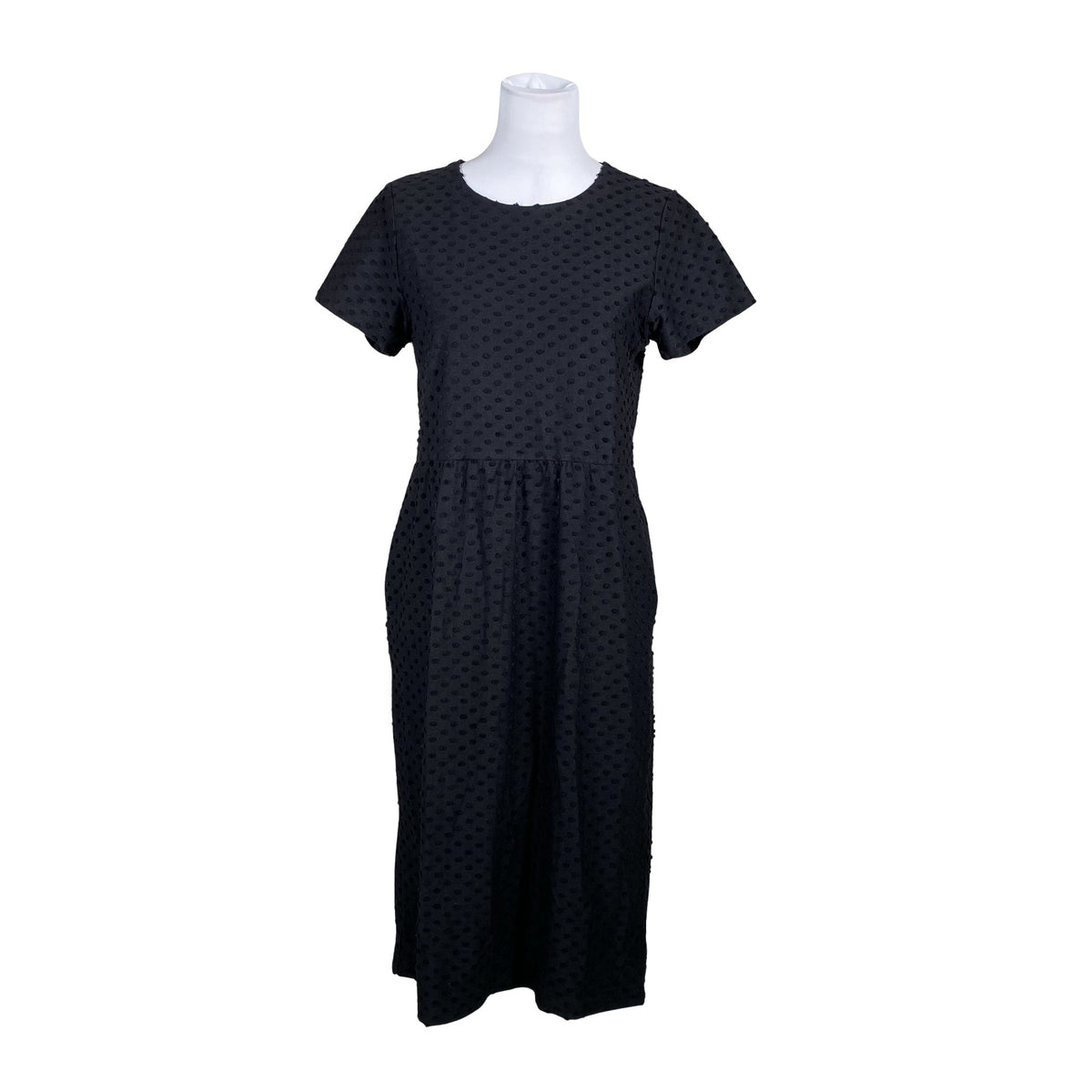 Unisex Aarrelabel - Trikotaažist kleit, suurus 38 - Must (1)