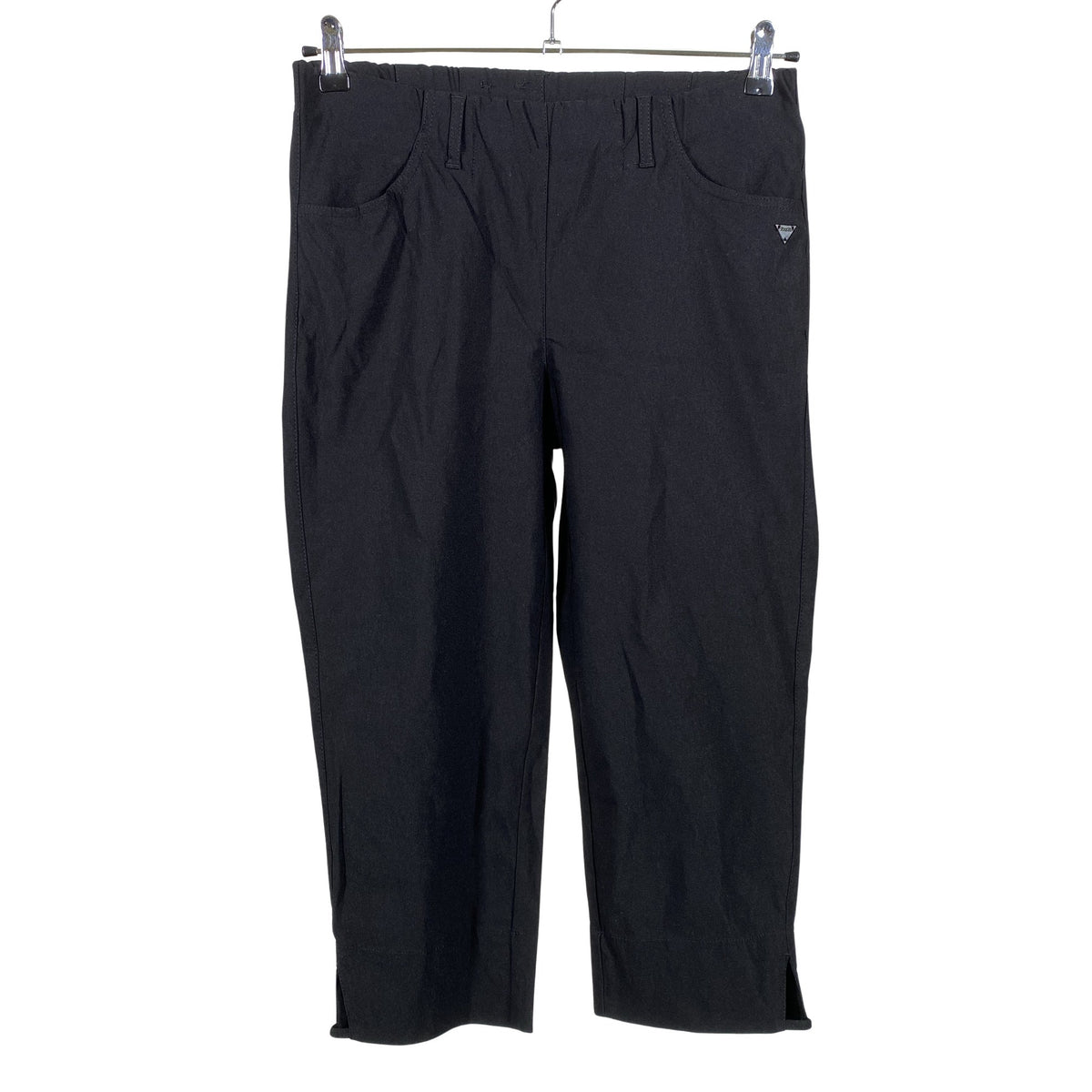 Unisex LauRie - Mittevenivad poolpikad püksid, suurus 44 - Must (1)