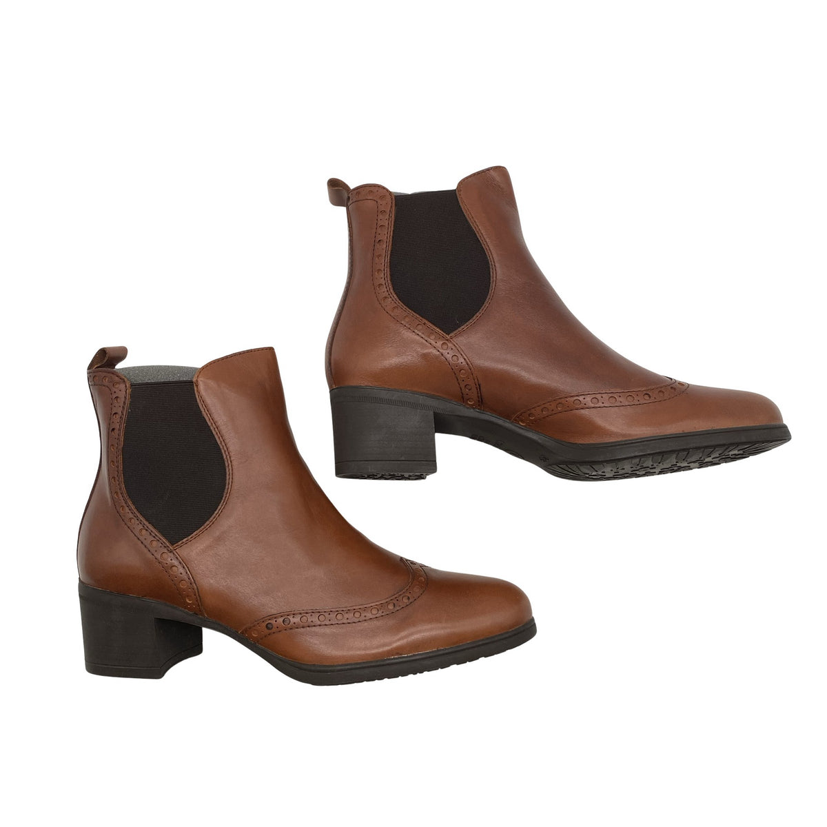 Unisex Wonders - Poolsaapad, suurus 38 - Pruun (1)