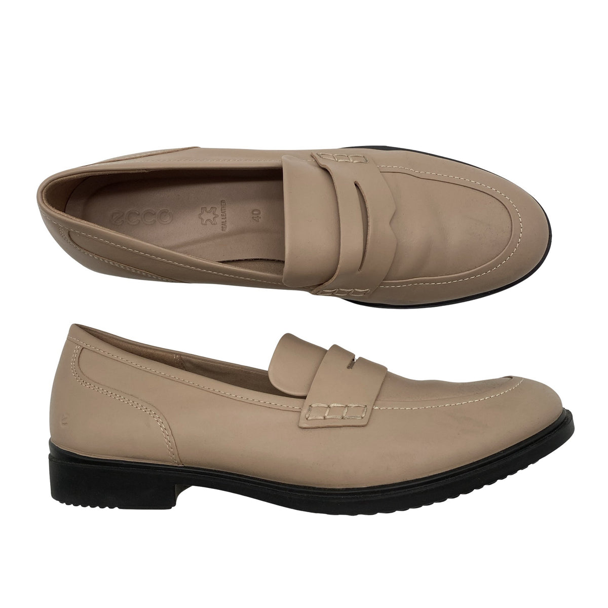 Unisex Ecco - Mokassiinid, suurus 40 - Beige (1)