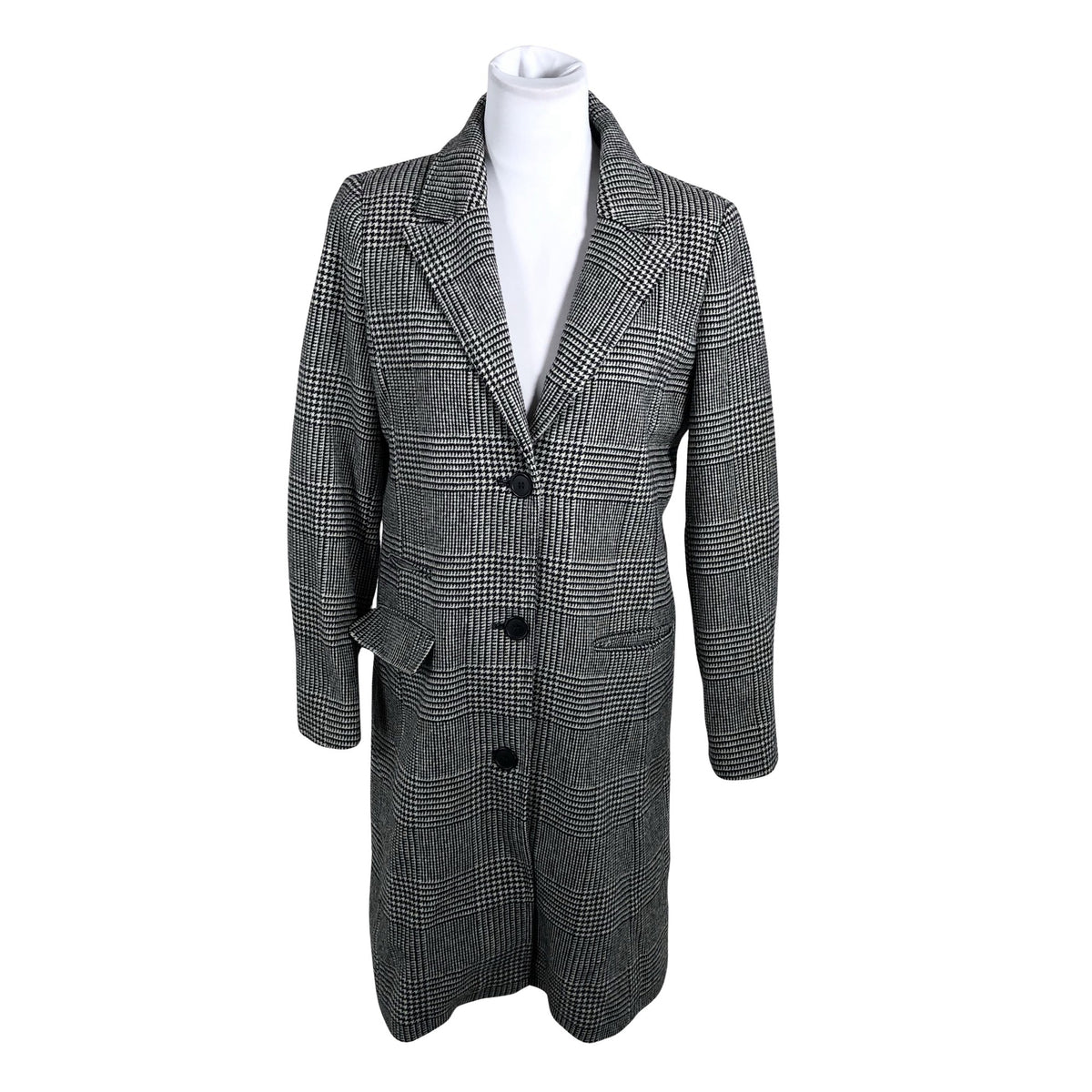 Unisex InWear - Villane mantel, suurus 36 - Must (1)