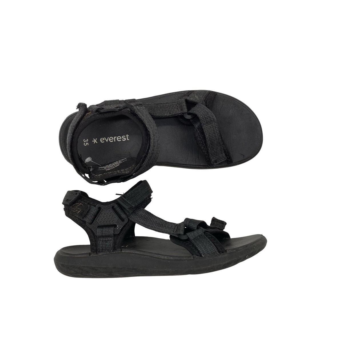 Unisex Everest - Rihmikud, suurus 35 - Must (1)