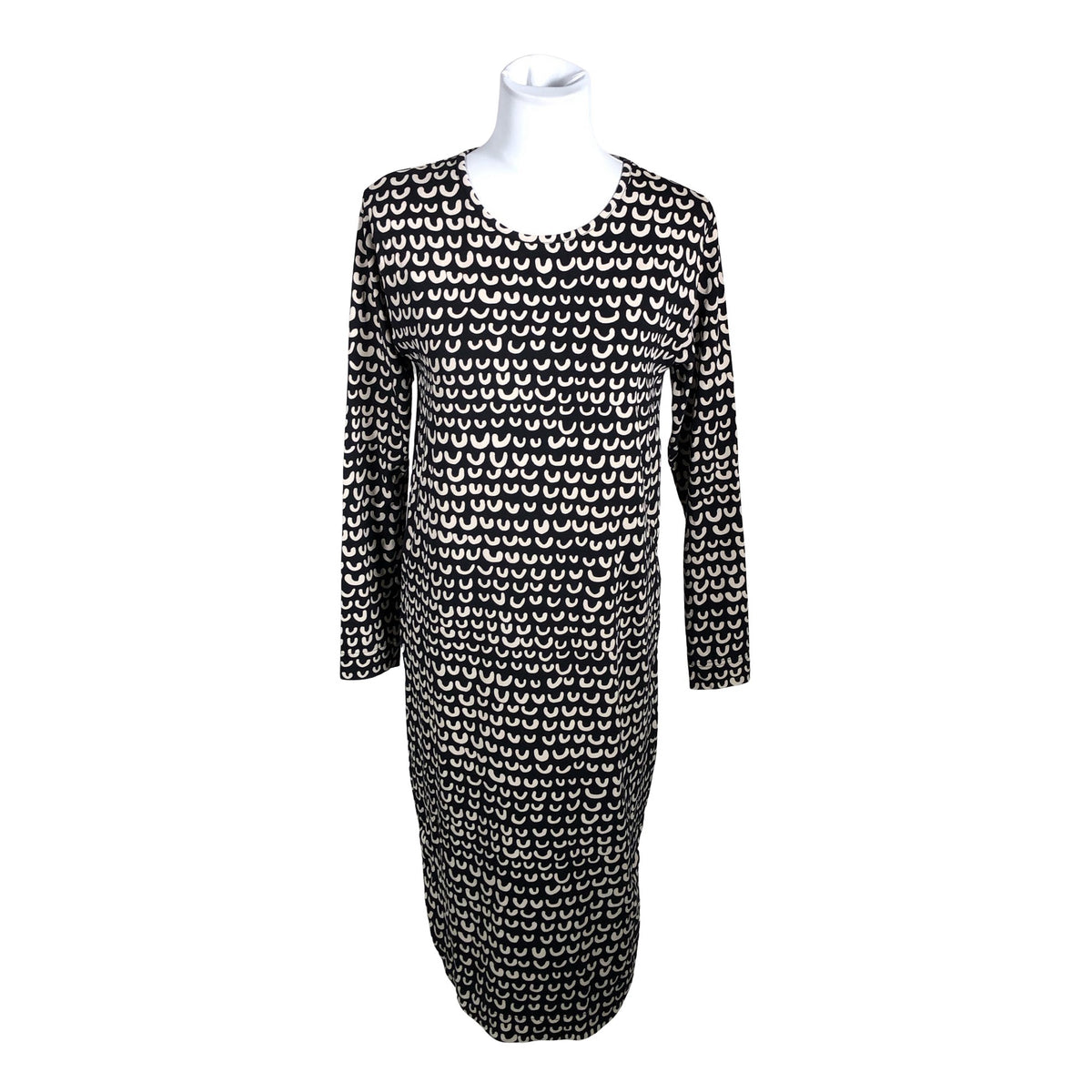 Unisex Papu - Trikotaažist kleit, suurus 36 - Must (1)