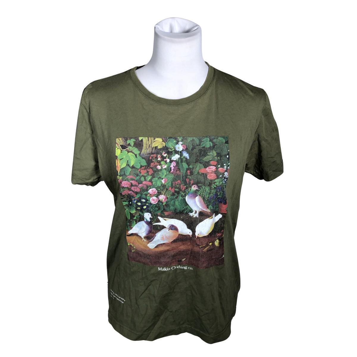 Unisex Makia - T-särk, suurus 36 - Roheline (1)