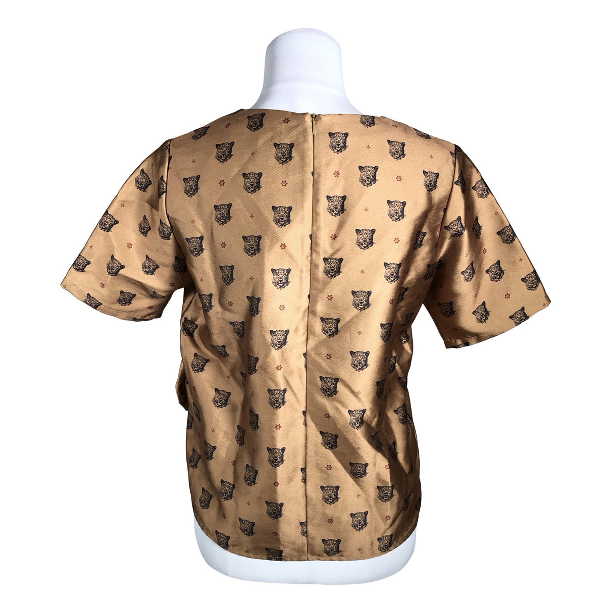 Unisex Scotch&Soda - Lühikeste käistega pluus, suurus 36 - Pruun (2)