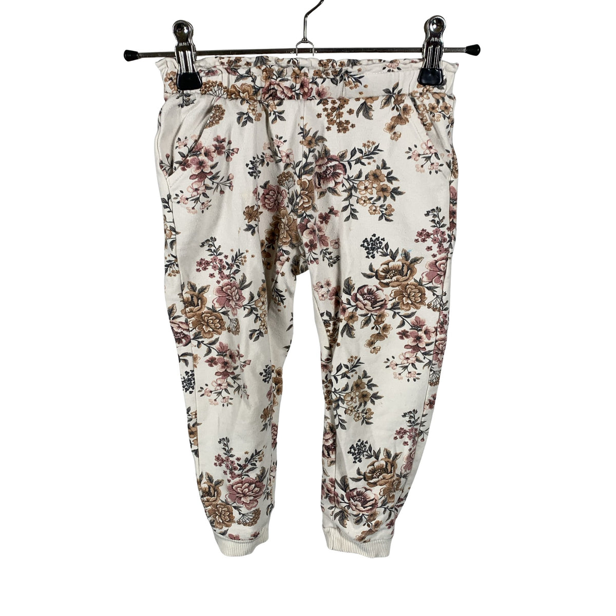 Unisex Newbie - Dressikangast püksid, suurus 92 - 98 - Beige (1)