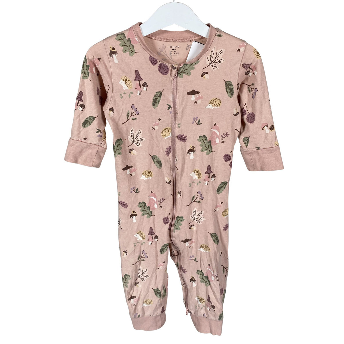 Unisex Lindex - Ööpesu, suurus 80 - 86 - Heleroosa (1)