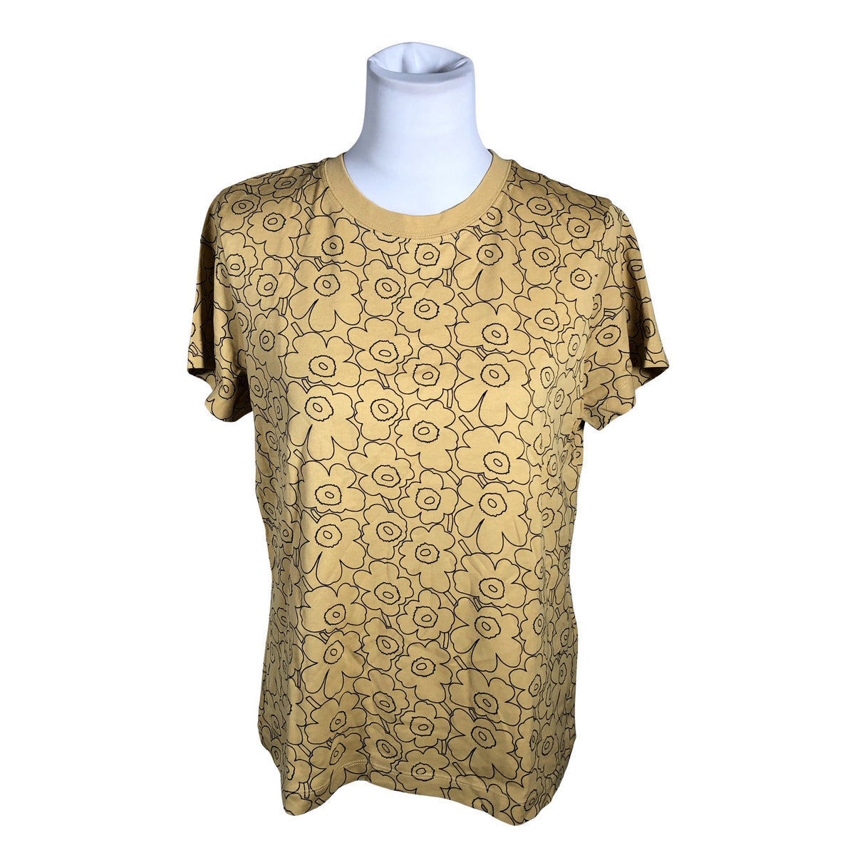 Unisex Marimekko - T-särk, suurus 40 - Kollane (1)