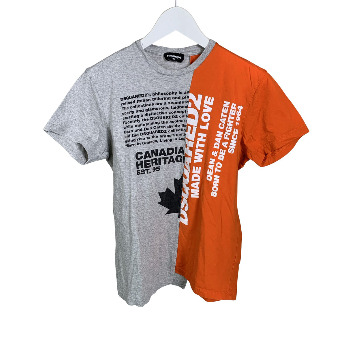 Unisex Dsquared2 - T-särk, suurus 164 - 170 - Hall (1)