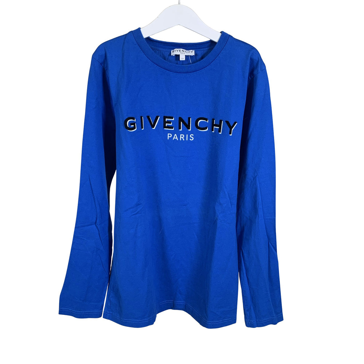 Unisex Givenchy - Trikotaažist pluus, suurus 146 - 152 - Sinine (1)