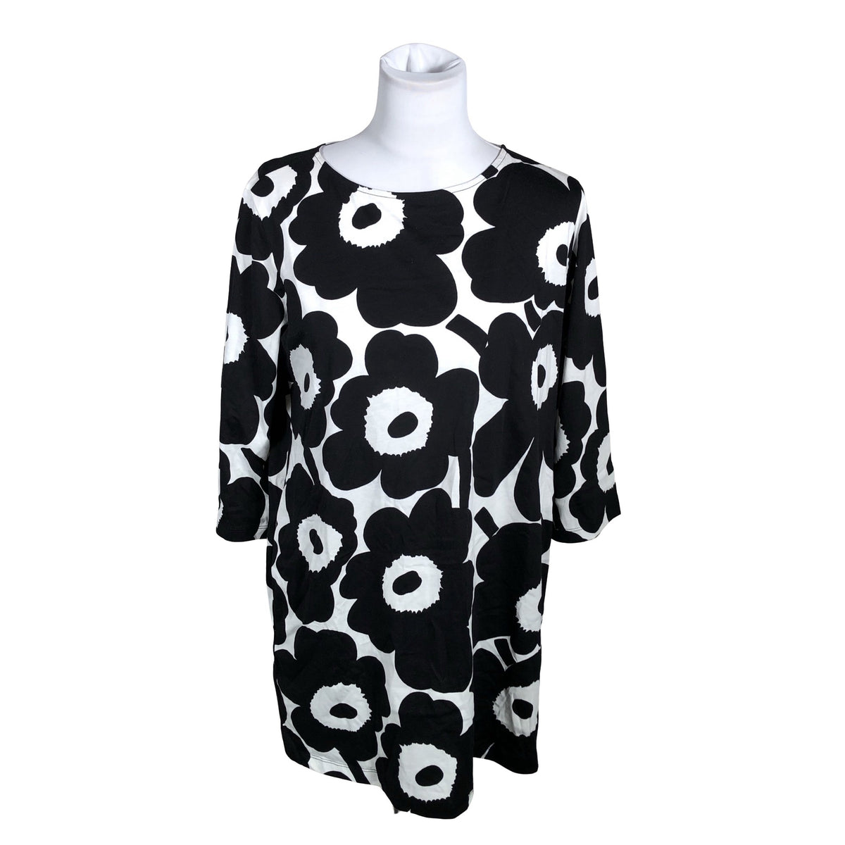 Unisex Marimekko - Trikotaažist kleit, suurus 40 - Must (1)
