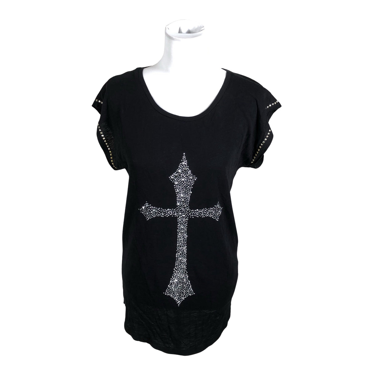 Unisex Benetton - T-särk, suurus 36 - Must (1)