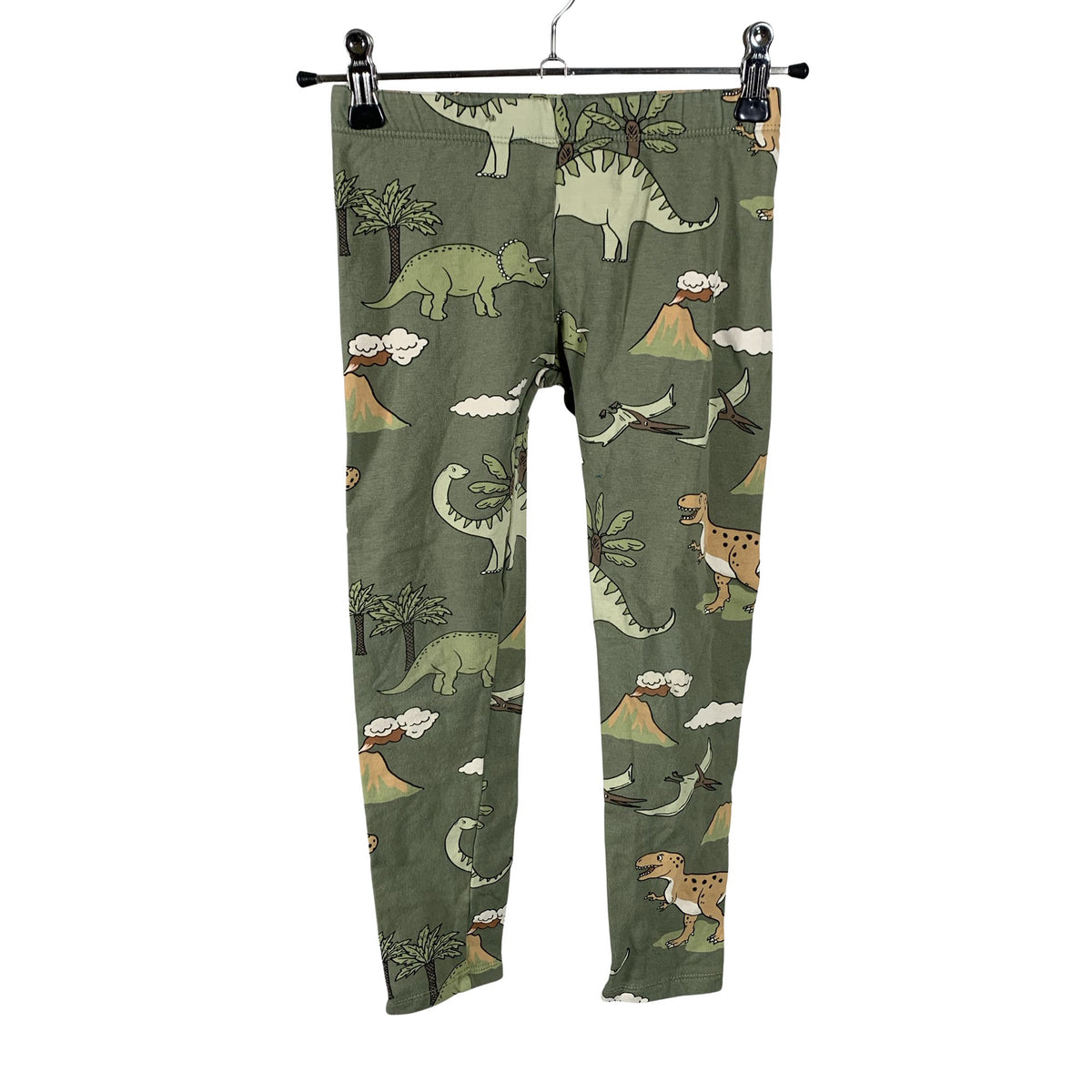 Unisex Lindex - Retuusid, suurus 110 - 116 - Roheline (1)