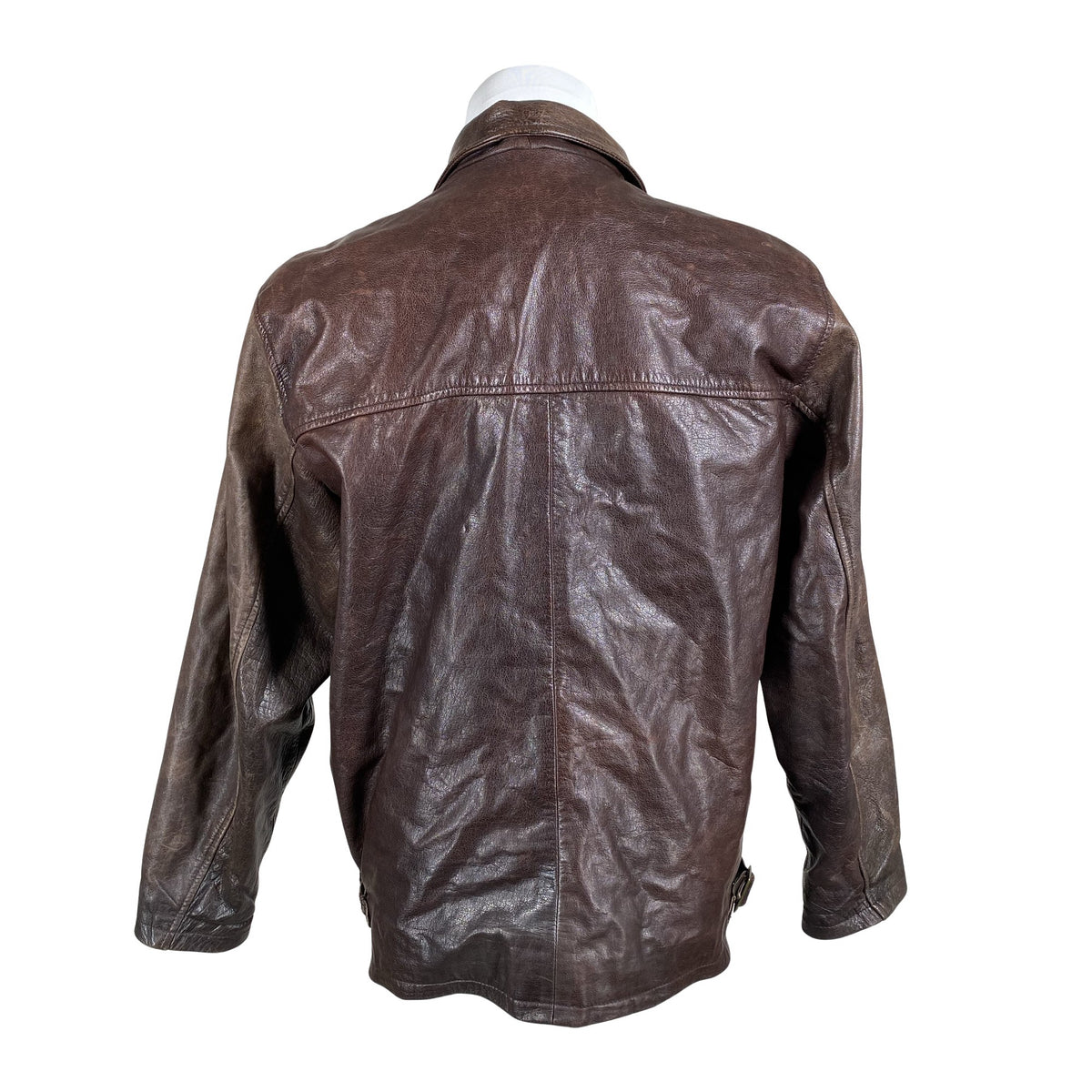 Unisex Saki - Nahktagi, suurus L - Pruun (2)