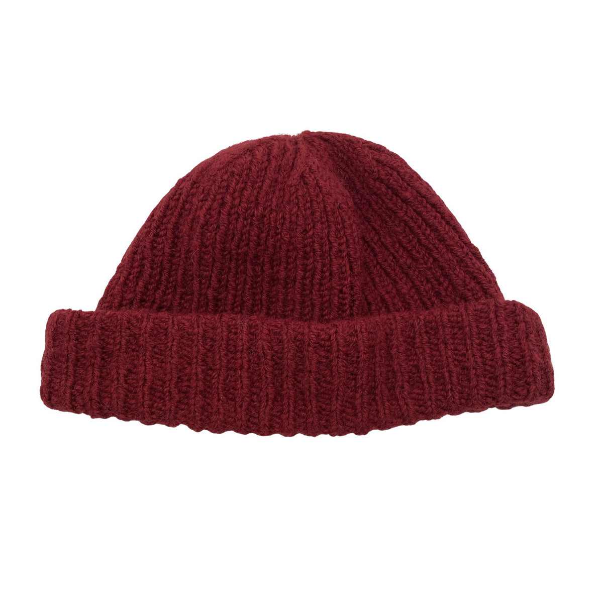 Unisex Handmade - Talvemüts, suurus 58 - 60 cm - Veinipunane (1)