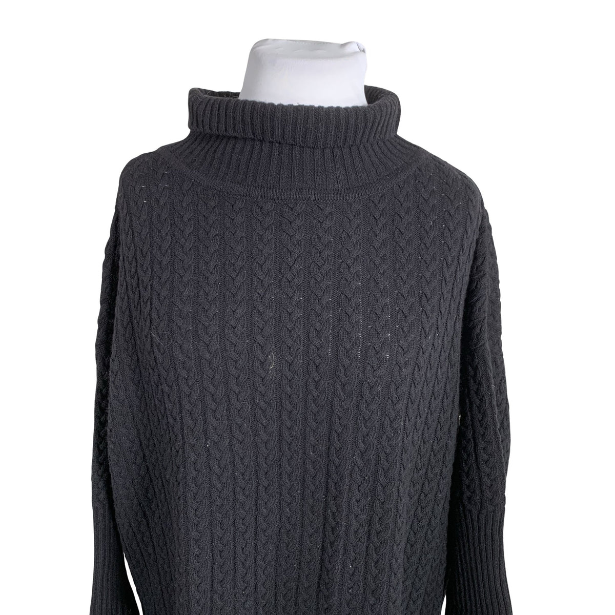 Unisex Papu - Kootud kleit, suurus 44 - Must (3)