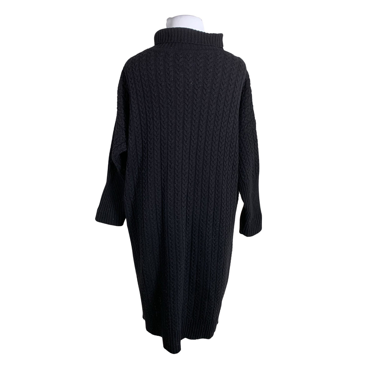 Unisex Papu - Kootud kleit, suurus 44 - Must (2)