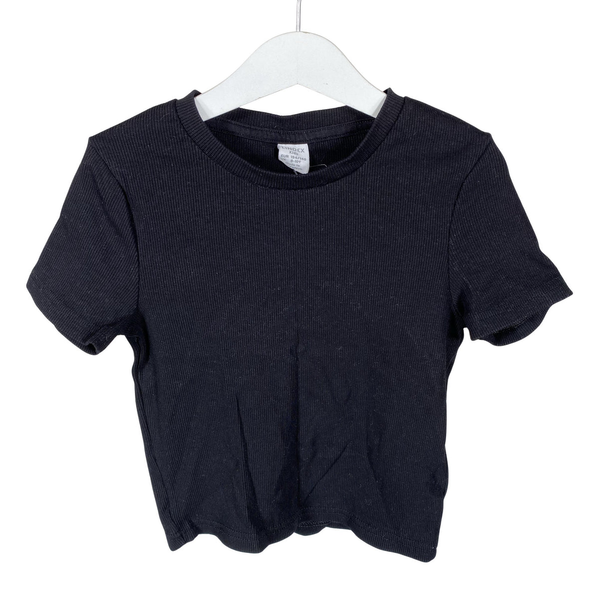 Unisex Lindex - T-särk, suurus 134 - 140 - Must (1)