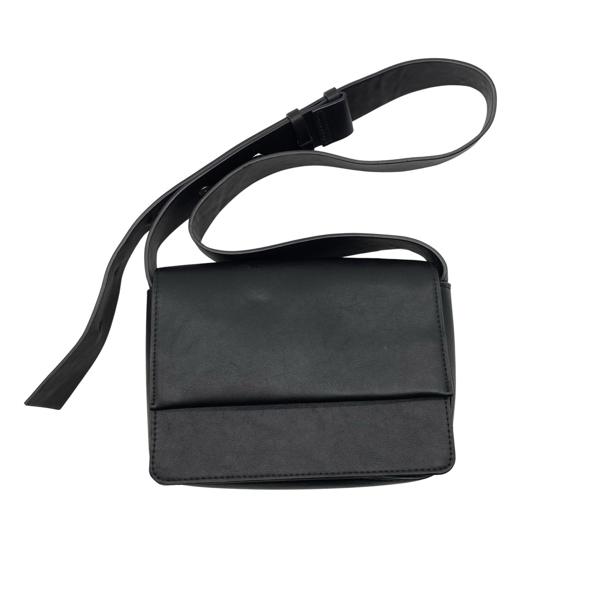 Unisex Lindex - Õlakott, suurus Midi - Must (1)