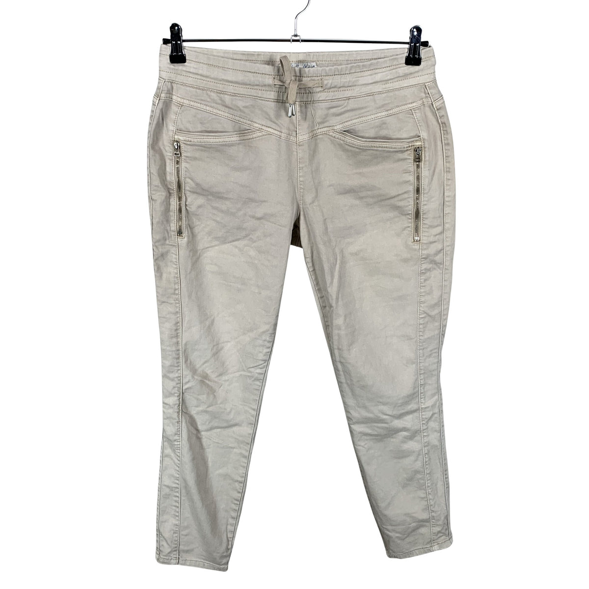 Unisex Red Button - Mittevenivad püksid, suurus 40 - Beige (1)