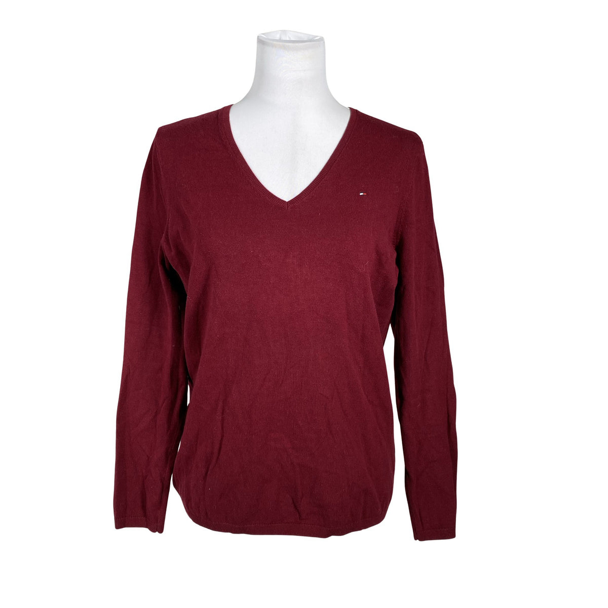 Unisex Tommy Hilfiger - Kampsun, suurus 40 - Veinipunane (1)