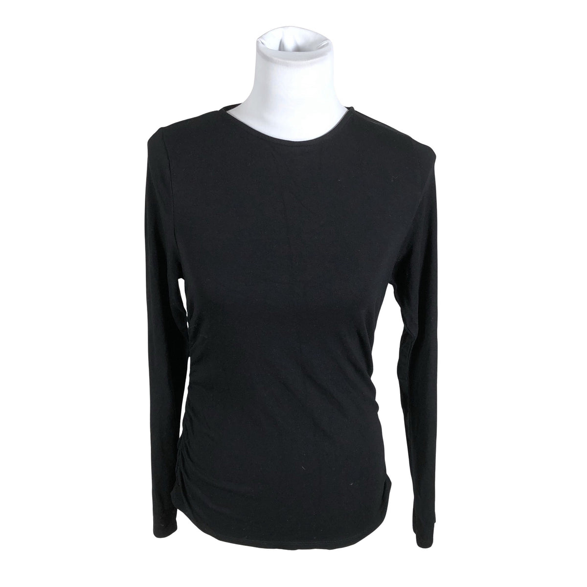 Unisex Lindex - Trikotaažist pluus, suurus 38 - Must (1)