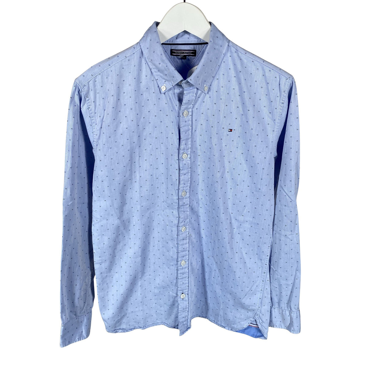 Unisex Tommy Hilfiger - Triiksärk, suurus 170 - 176 - Helesinine (1)