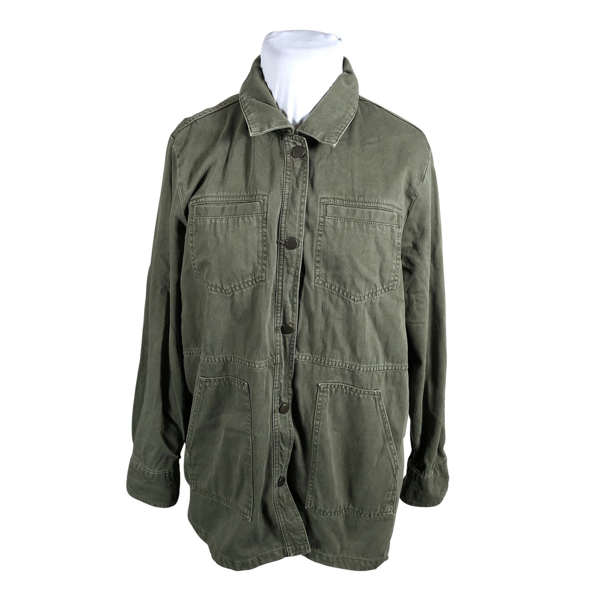 Unisex Anthropologie - Õhuke jope, suurus 42 - Roheline (1)