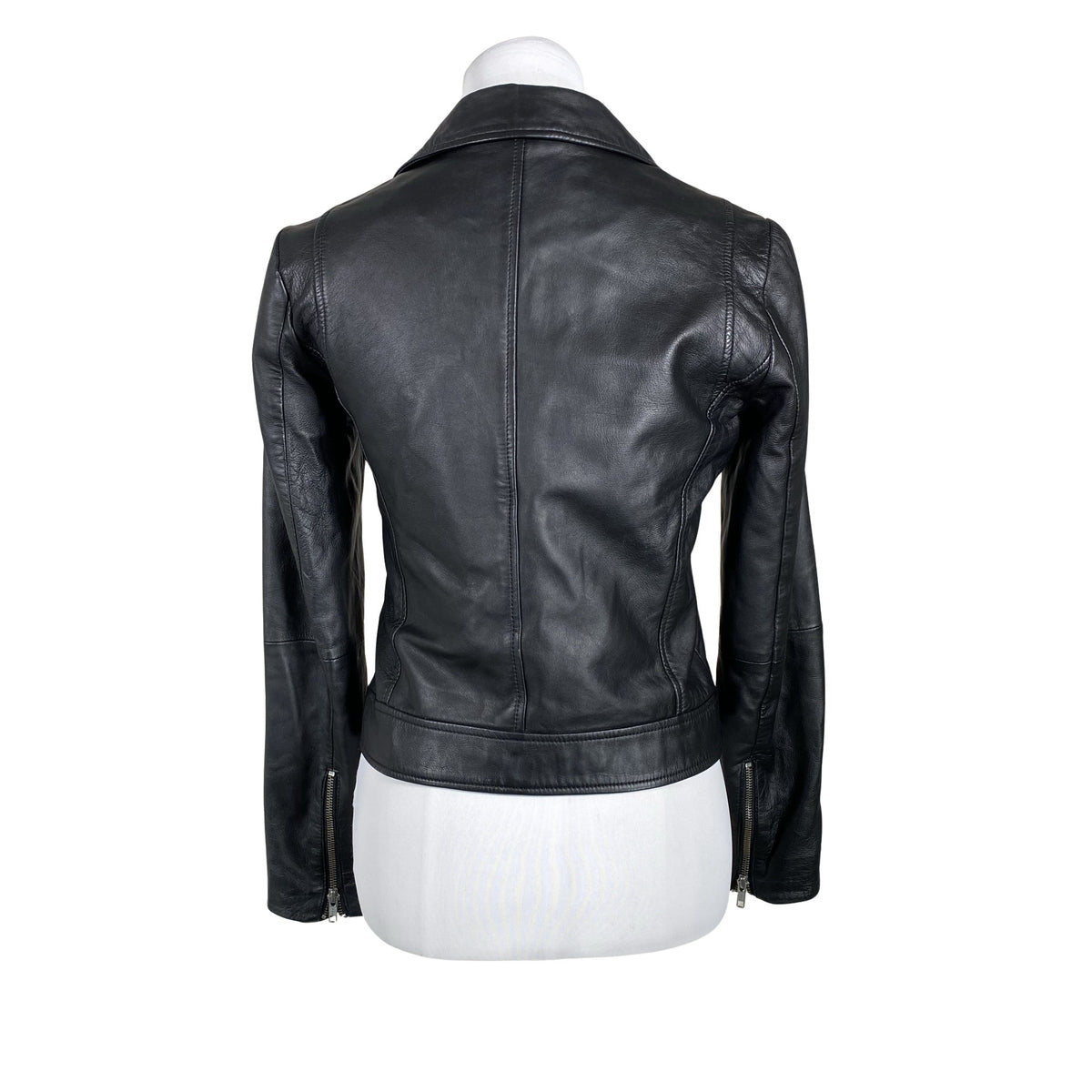 Unisex Selected - Nahktagi, suurus 34 - Must (2)