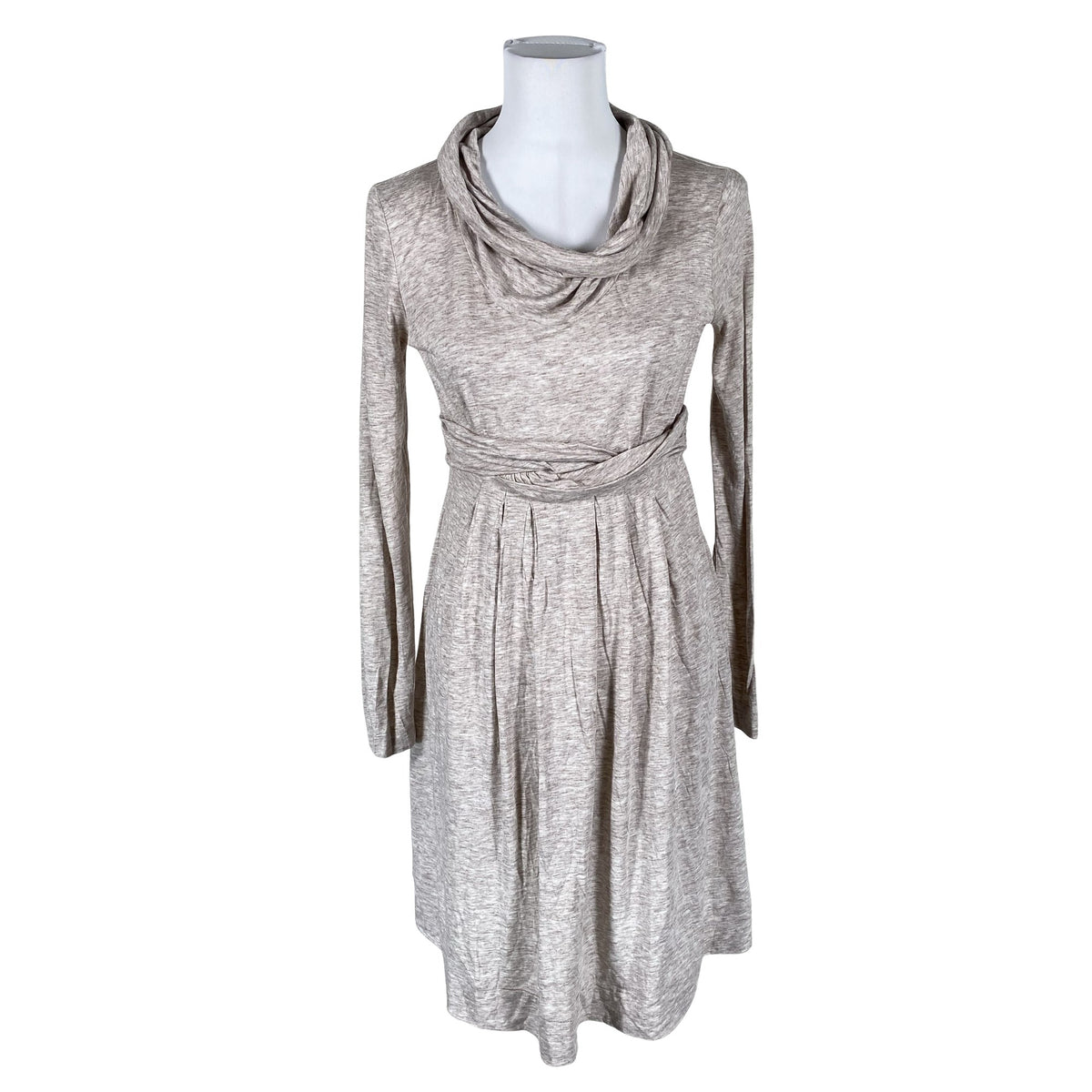 Unisex Marella - Trikotaažist kleit, suurus 38 - Beige (1)