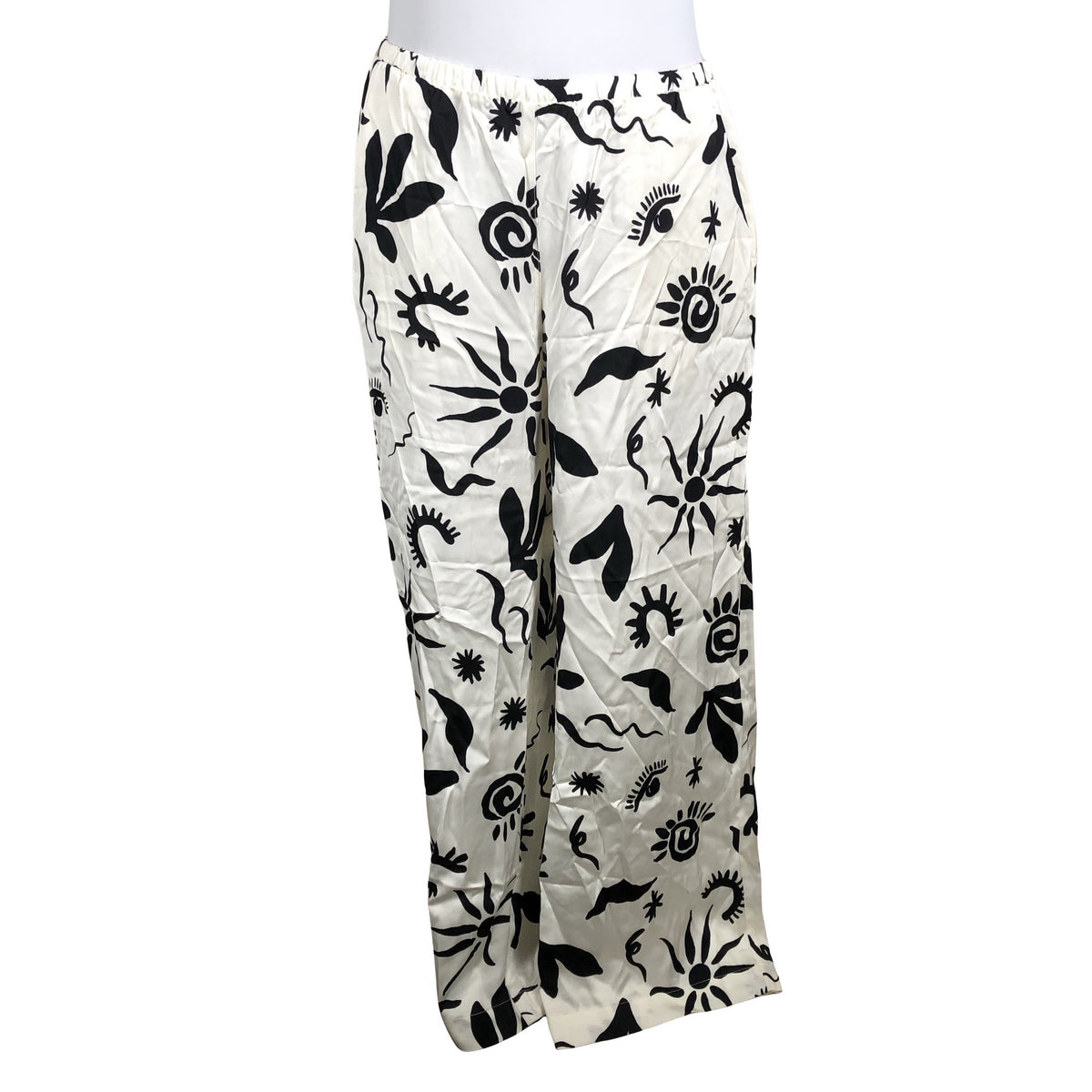 Unisex Lindex - Õhukesed püksid, suurus 46 - Looduslik valge (1)