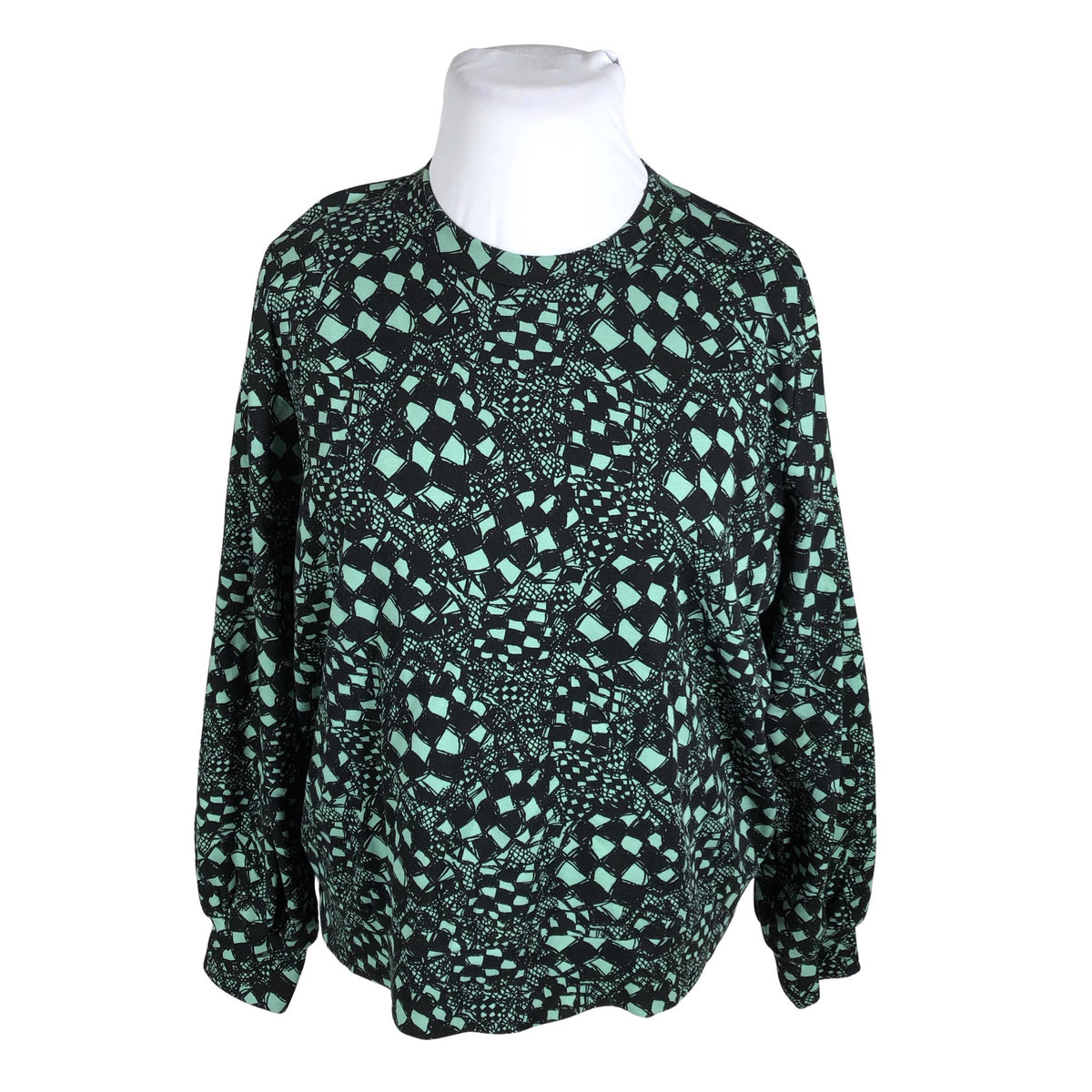 Unisex Nanso - Trikotaažist pluus, suurus 48 - Roheline (1)