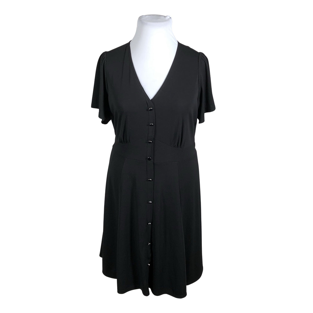 Unisex Promiss - Trikotaažist kleit, suurus 48 - Must (1)