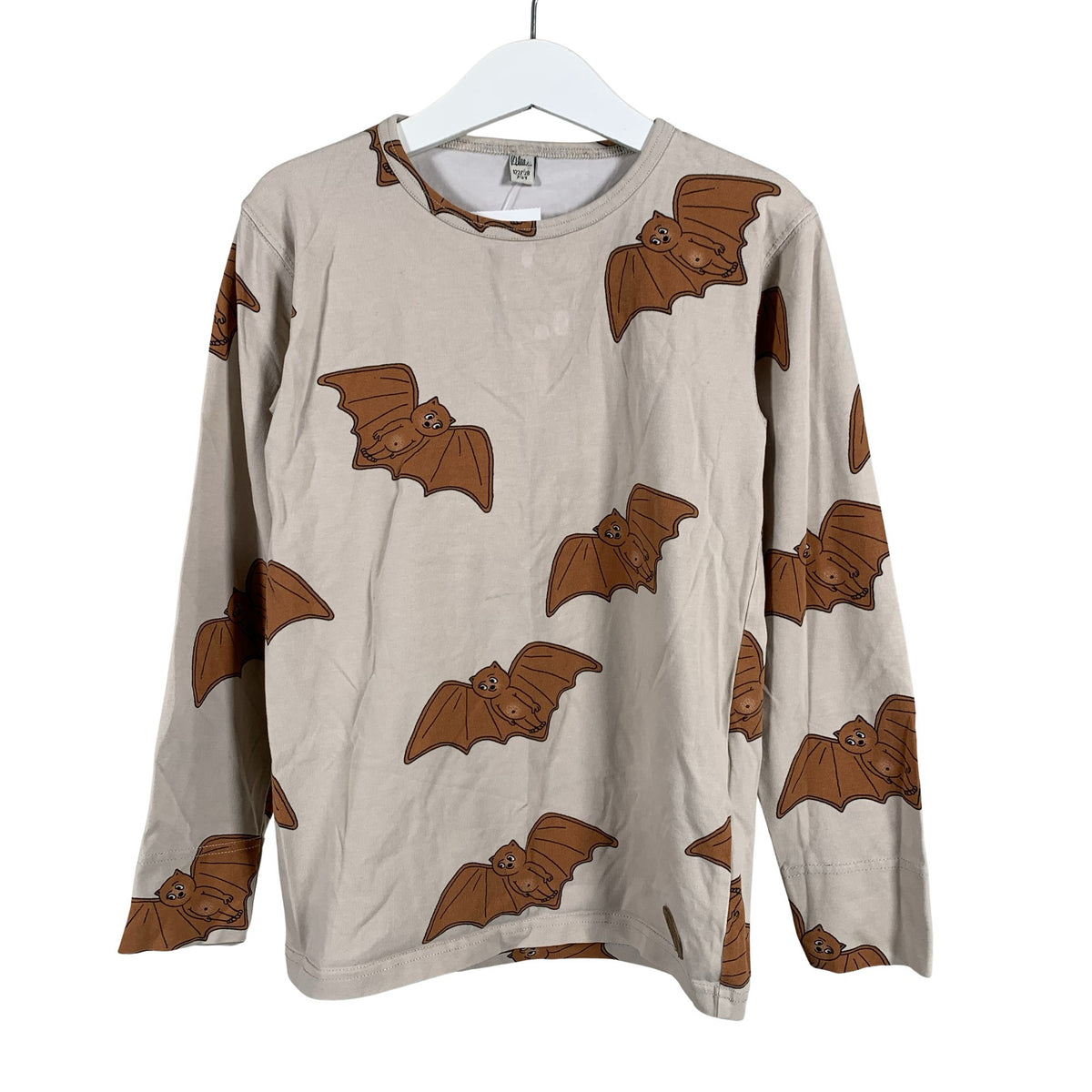 Unisex Lindex - Trikotaažist pluus, suurus 122 - 128 - Beige (1)
