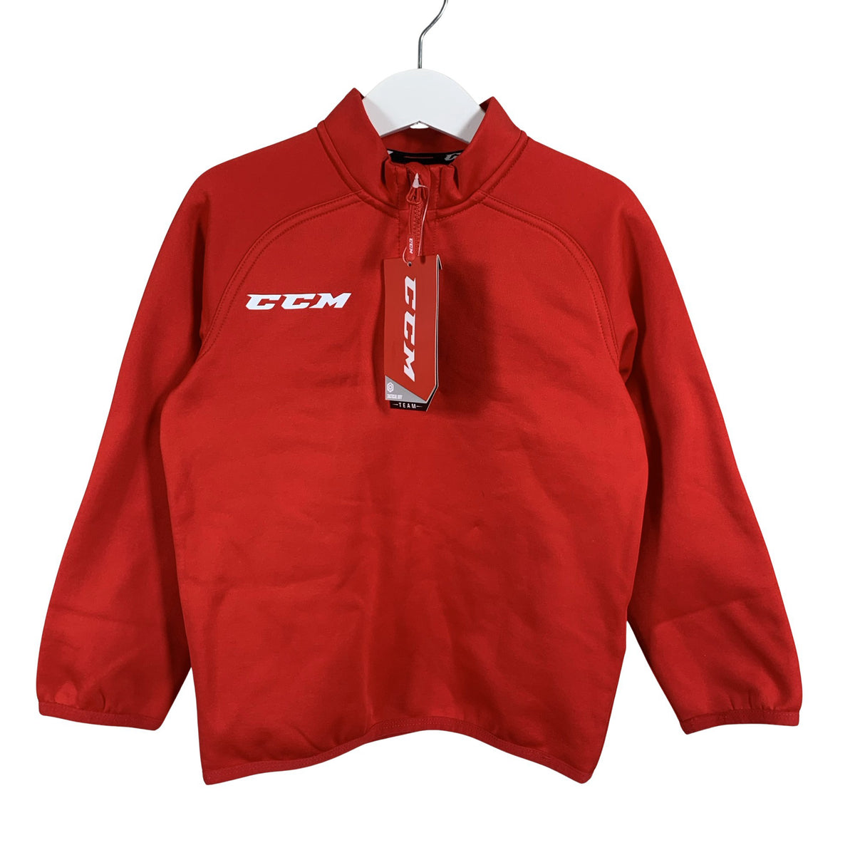 Unisex CCM - Spordisärk, pikad käised, suurus 116 - 122 - Punane (1)