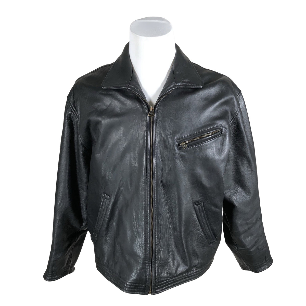 Unisex Karrax - Nahktagi, suurus L - Must (1)