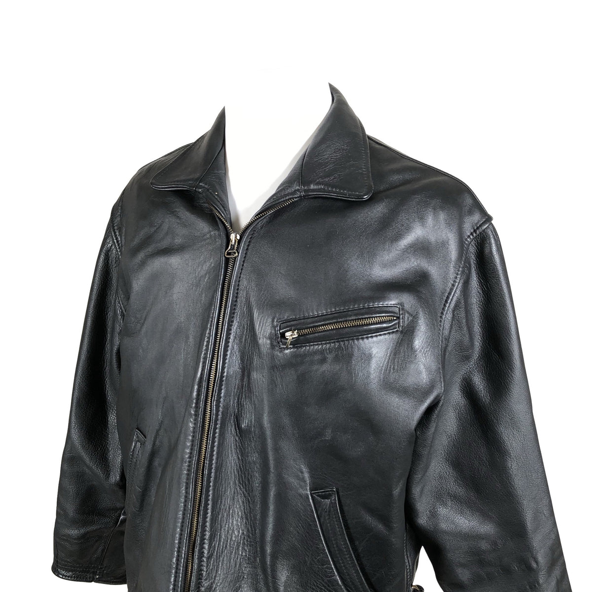 Unisex Karrax - Nahktagi, suurus L - Must (3)