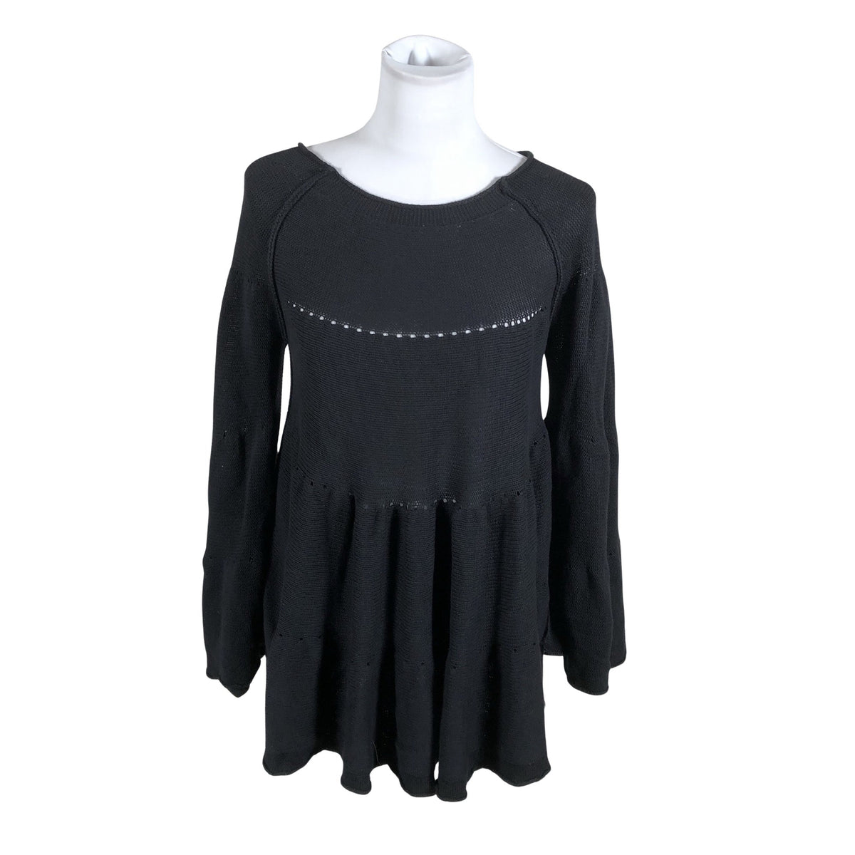 Unisex We The Free - Kootud tuunika, suurus 34 - Must (1)
