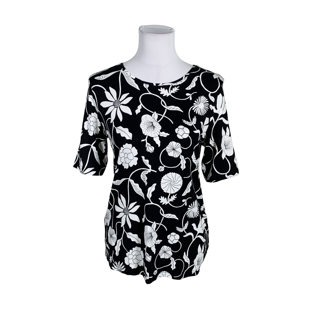Unisex Nanso - T-särk, suurus 36 - Must (1)